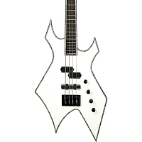 B.C. Rich Extreme Chris Kael Electric Bass Matte White