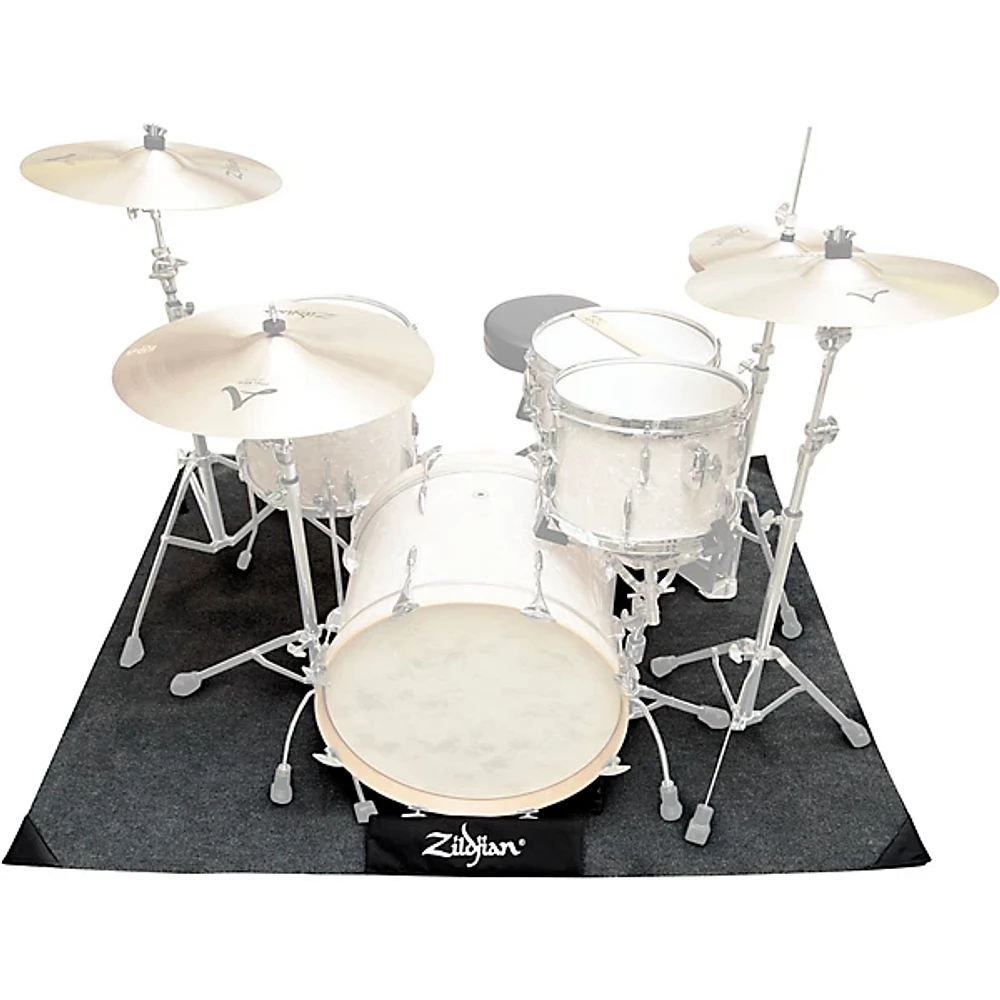 Zildjian Gig Drum Rug Gray