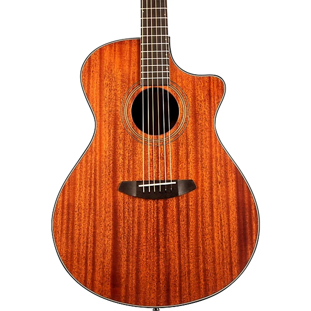 Restock Breedlove Organic Collection Wildwood Concerto Cutaway CE Acoustic-Electric Guitar Natural