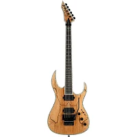 B.C. Rich Shredzilla Prophecy Archtop with Floyd Rose Electric Guitar Spalted Maple