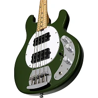 Sterling by Music Man StingRay Ray4HH Maple Fingerboard Electric Bass Olive