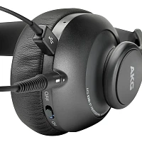 AKG K361-BT Over-Ear, Closed-Back Foldable Studio Headphones With Bluetooth Black