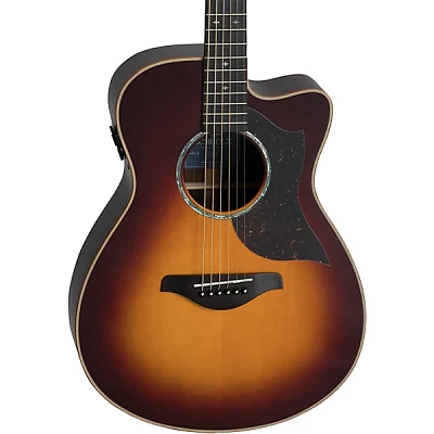 Yamaha AC5R DLX Concert Acoustic-Electric Guitar Brown Sunburst