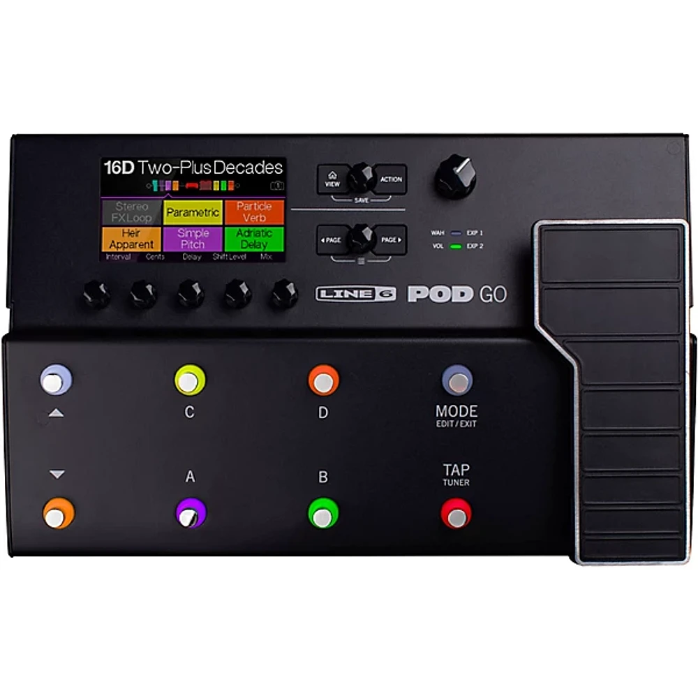 Line 6 POD Go Guitar Multi-Effects Processor Black