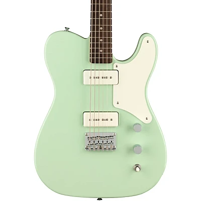 Squier Paranormal Series Baritone Cabronita Telecaster Electric Guitar Surf Green