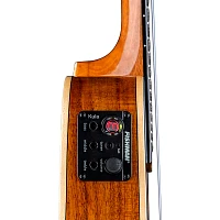 Luna Vista Wolf Tropical Wood Concert Acoustic-Electric Ukulele Gloss Natural