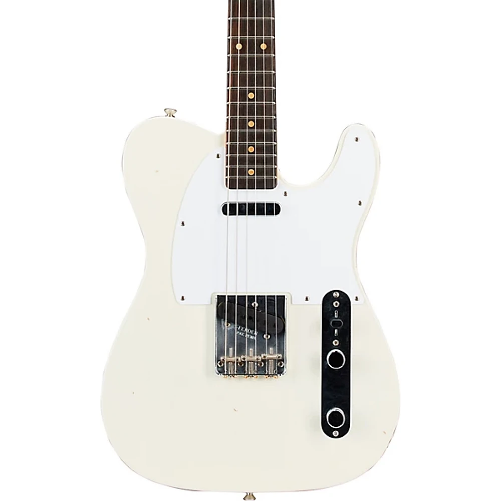 Fender Custom Shop Jimmy Page Signature Telecaster Electric Guitar White Blonde