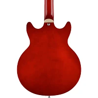 Hagstrom Alvar Compact Elf Warrior Transparent Wild Cherry Black Pickguard