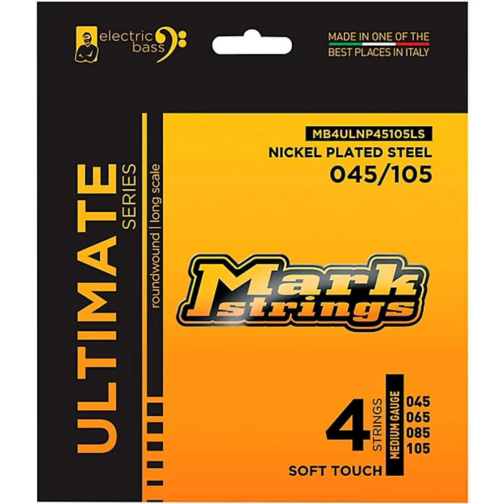 Markbass Ultimate Series Soft Touch Electric Bass Nickel Plated Steel Strings (45 - 105) Medium