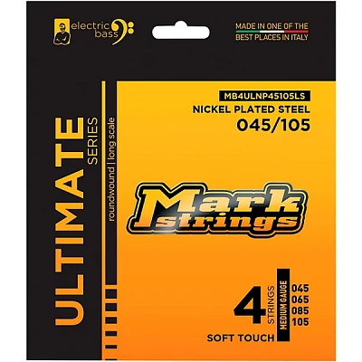 Markbass Ultimate Series Soft Touch Electric Bass Nickel Plated Steel Strings (45 - 105) Medium