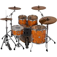 ddrum Dominion Series Birch 5-Piece Shell Pack Satin Bubinga