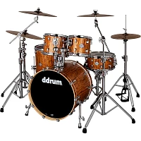 ddrum Dominion Series Birch 5-Piece Shell Pack Satin Bubinga