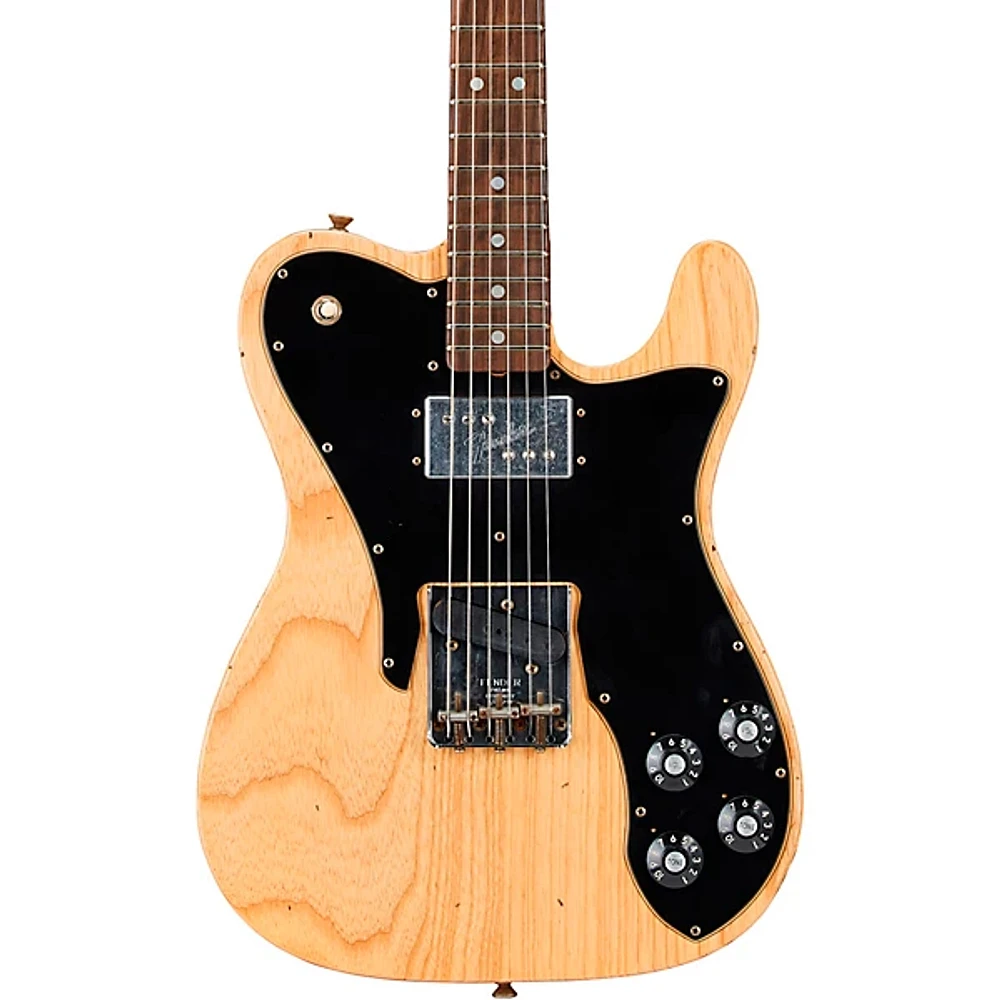 Fender Custom Shop Telecaster Custom Journeyman Relic Limited Edition Electric Guitar Aged Natural