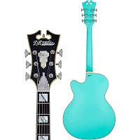 D'Angelico Deluxe Series 175 With TV Jones Humbuckers Limited-Edition Hollowbody Electric Guitar Matte Surf Green