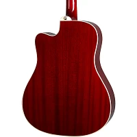 Epiphone Epiphone Hummingbird EC Studio Limited-Edition Acoustic-Electric Guitar Wine Red