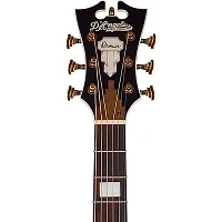 D'Angelico Premier Series Lexington Dreadnought Acoustic-Electric Guitar Vintage Natural