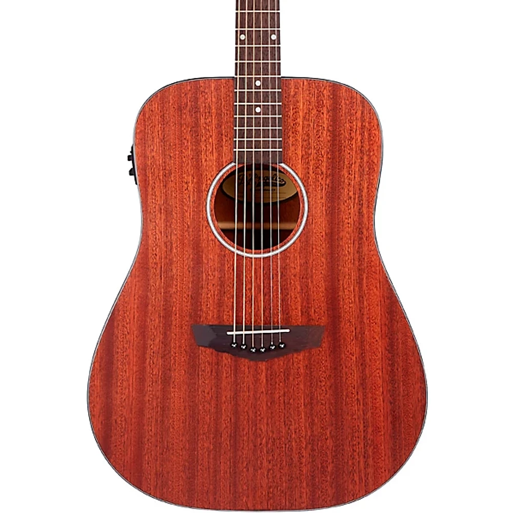 D'Angelico Premier Series Lexington LS Dreadnought Acoustic-Electric Guitar Mahogany Satin