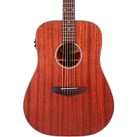 D'Angelico Premier Series Lexington LS Dreadnought Acoustic-Electric Guitar Mahogany Satin