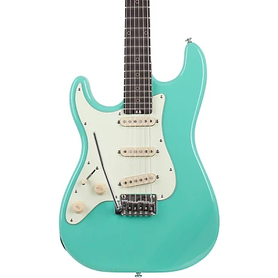 Schecter Guitar Research Nick Johnston Traditional Left-Handed Electric Guitar Atomic Green
