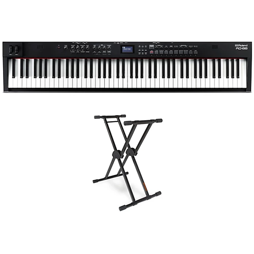 Roland RD-88 88-Key Stage Piano and KS-20X Stand