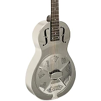 Recording King RM-993 Metal Body Parlor Resonator Guitar Nickel-Plated