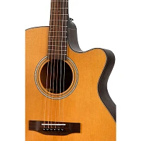 Mitchell T413CE Solid Torrefied Spruce Top Auditorium Acoustic-Electric Cutaway Guitar