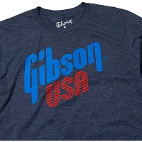 Gibson Gibson USA T-Shirt X Large Blue