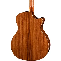 Luna Vista Wolf Tropical Wood Left-Handed Acoustic-Electric Guitar Gloss Natural