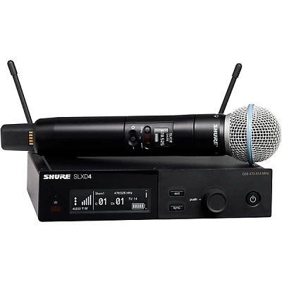 Shure SLXD24/B58 Wireless Vocal System With BETA 58 Band G58