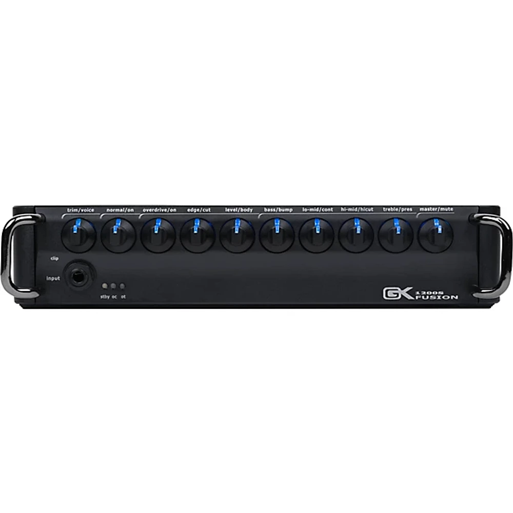 Gallien-Krueger Fusion 1200S 1,200W Tube-Hybrid Bass Amp Head Black