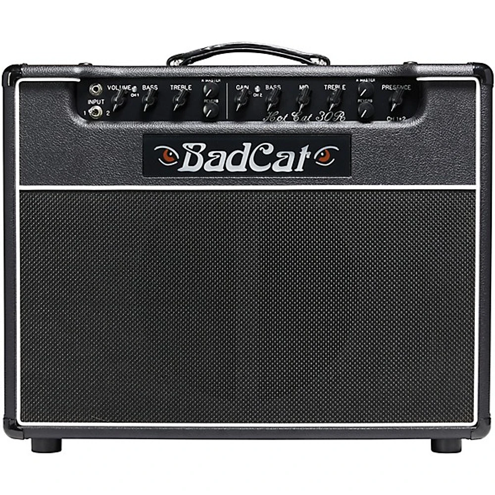 Bad Cat Hot Cat 30R 30W 1x12 Tube Guitar Combo Amp Black