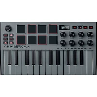 Akai Professional MPK mini mk3 Keyboard Controller Grey