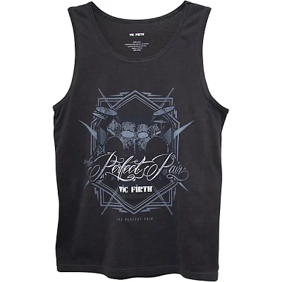 Vic Firth Men's Tank Top Large Dark Gray