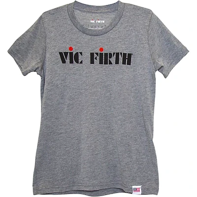 Vic Firth Youth Logo T-Shirt Large Gray