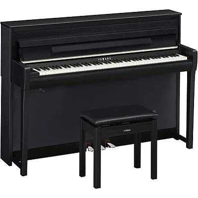 Yamaha Clavinova CLP- Console Digital Piano With Bench Matte