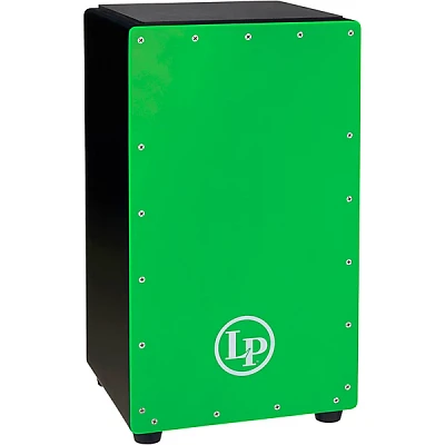 LP Prism Snare Cajon With Pad Green