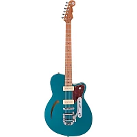 Reverend Club King 290 Roasted Maple Fingerboard Electric Guitar Deep Sea Blue