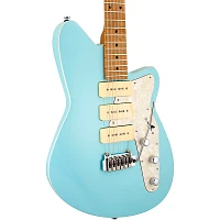 Reverend Jetstream 390 Roasted Maple Fingerboard Electric Guitar Chronic Blue