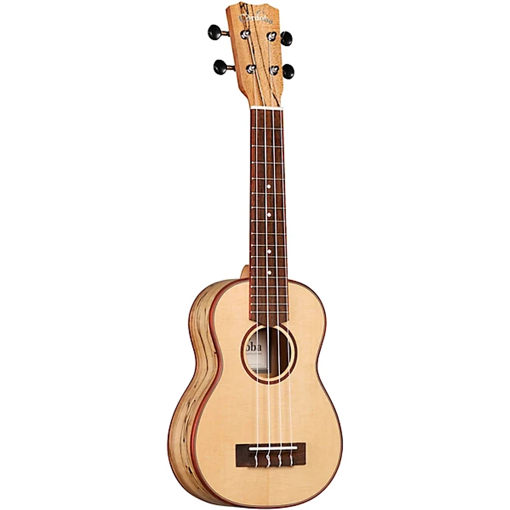 Cordoba 24S Spruce Spalted Maple Soprano Ukulele Natural