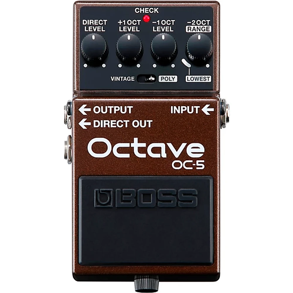 BOSS OC-5 Octave Pedal Black