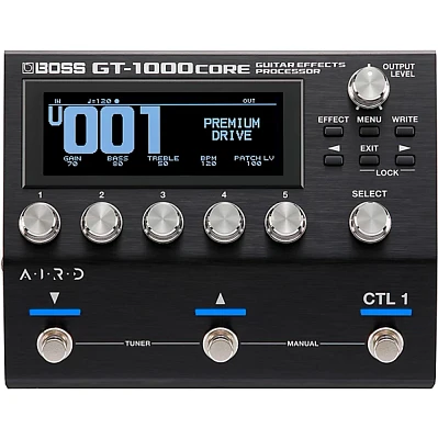 BOSS GT-1000CORE Multi-Effects Processor Black