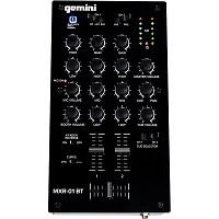 Gemini MXR-01BT 2 Channel Professional DJ Mixer With Bluetooth Input