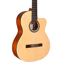 Cordoba C1M-CE Protege Cutaway Nylon-String Acoustic-Electric Classical Guitar Natural