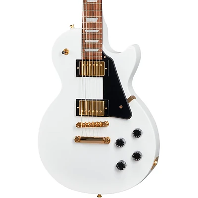 Epiphone Les Paul Studio Gold Limited-Edition Electric Guitar Alpine White