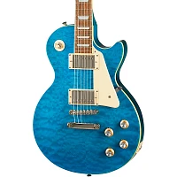 Epiphone Les Paul Standard '60s Quilt Top Limited-Edition Electric Guitar Translucent Blue