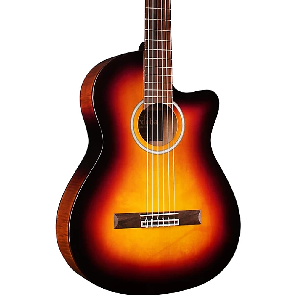 Cordoba Fusion 5 Acoustic-Electric Classical Guitar Ember Burst