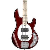 Sterling by Music Man StingRay Ray4HH Maple Fingerboard Electric Bass Candy Apple Red