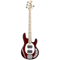 Sterling by Music Man StingRay Ray4HH Maple Fingerboard Electric Bass Candy Apple Red