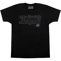 EVH Schematic T-Shirt Medium Black