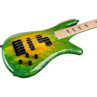 Spector NS2 Maple Burl/Wimbish Neck Green